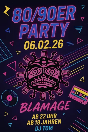Freitags Party - 80/90er Party Freitags Party - 80/90er Party